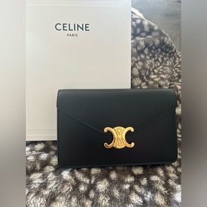 CELINE WALLET ON CHAIN BRAND NEW WITH TAGS